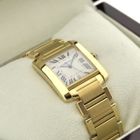 Image 18 of Cartier Tank Française 'Large' 1840; Automatic 18k gold watch
