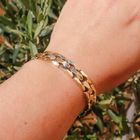 Image 10 of 8 carat Bismarck link bracelet