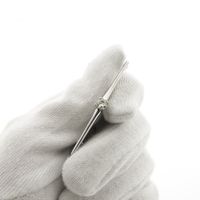 White gold brooch with diamond