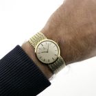 Image 18 of Omega Geneva Ref. 7166; Vintage 14k Gold Men's Watch