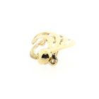 Afbeelding 10 van Gouden abstracte broche