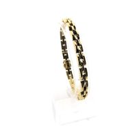 Gold Bismarck link bracelet