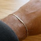 Image 9 of Two-tone gold fantasy link bracelet