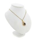 Image 5 of Vintage Gold Pendant with Garnet