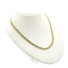 Image 3 of Golden Bismarck link necklace.