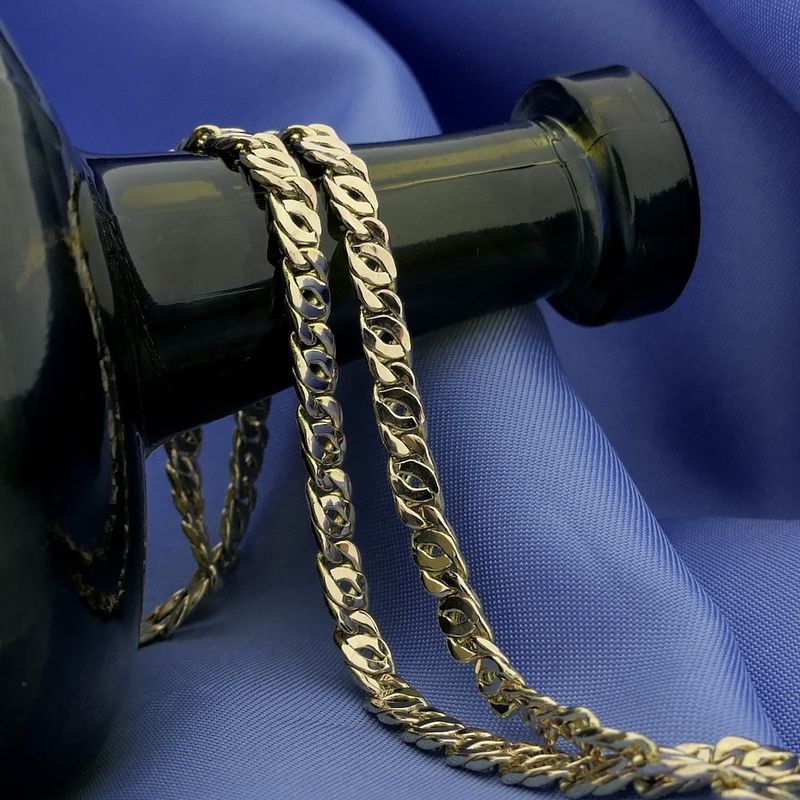 Image 2 of Gold fantasy link chain; Men's