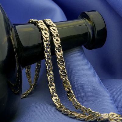 Gold fantasy link chain; Men's Image 2 of Gold fantasy link chain; Men's