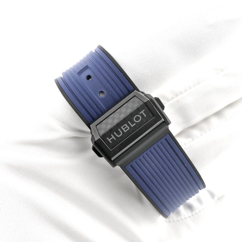 Image 8 of Hublot Big Bang Unico GMT Carbon Blue Ceramic 471.QL.7127.RX; Automatic men's watch