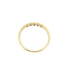 Image 5 of Gold ring with zirconia