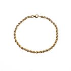 Image 1 of 18K Gold Twisted Bracelet | 19 cm