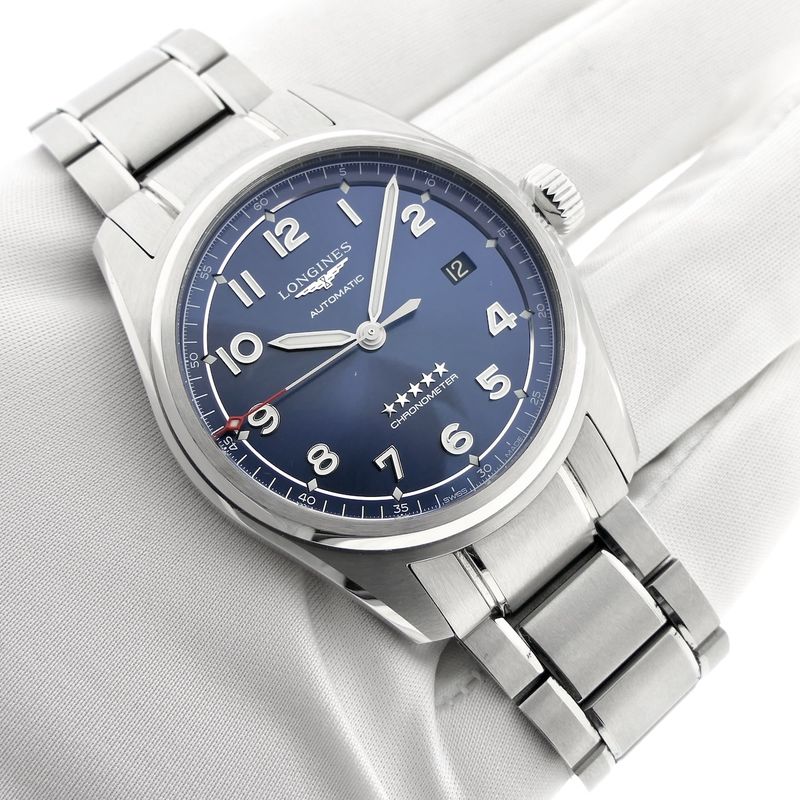 Image 10 of Longines Spirit Automatic Chronometer L3.810.4.93.6; Automatic men's watch