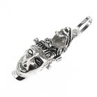 Image 3 of Silver punk style necklace pendant