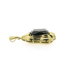 Image 4 of Gold pendant with green tourmaline