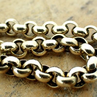 Image 2 of 8-karat Jasseron link bracelet | 19.5 cm