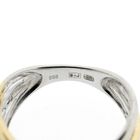 Image 5 of Two-tone gold fantasy ring with 0.20 ct diamond.