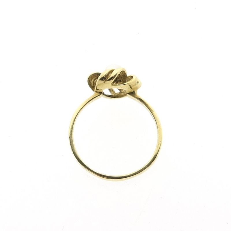 Image 5 of Vintage gold ring with pearl