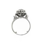Image 8 of White gold ring set with diamonds