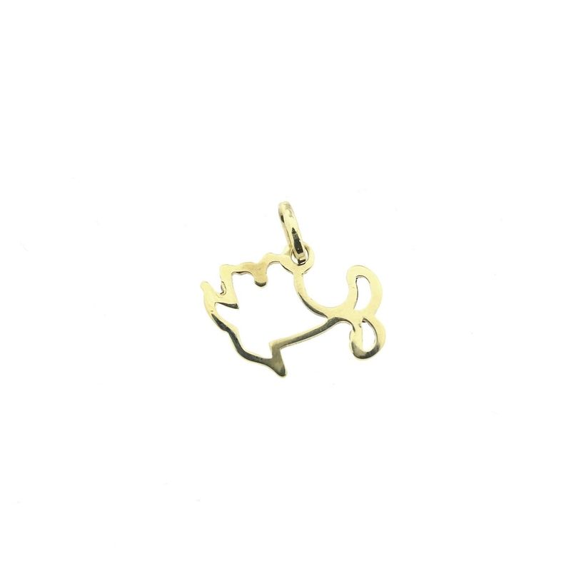 Image 3 of Gold fish pendant