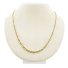 Image 1 of Gold twisted link chain | 45.5 cm
