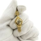 Image 9 of Antique gold pendant of a hat bell