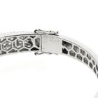 Image 2 of White gold bracelet with diamonds; Size S/M