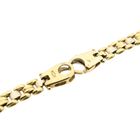 Afbeelding 4 van Bicolor gouden panterschakel ketting