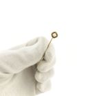 Image 1 of Gold lapel pin, tie pin with pearl