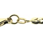 Image 6 of Gold flat gourmet link bracelet
