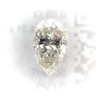Image 2 of 0.55 ct. Pear cut diamond H/ SI2 + IGI Certificate - Natural diamond