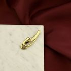 Image 2 of Gold brooch with zirconia