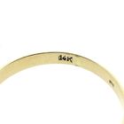 Image 4 of Gold solitaire ring with zirconia