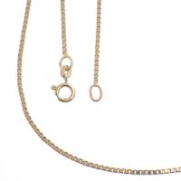 Rose gold Venetian link chain