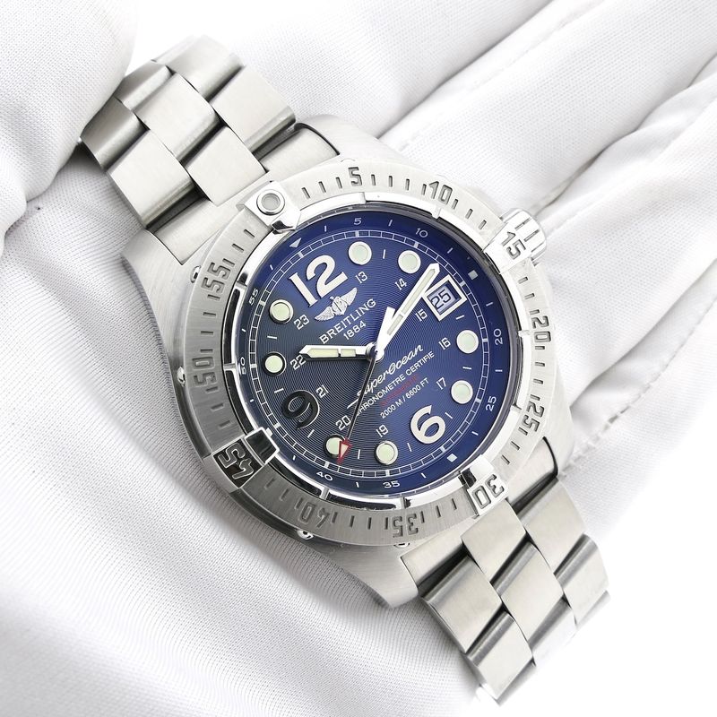 Image 15 of Breitling Superocean Steelfish A17390; Automatic men's diving watch