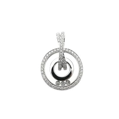 White gold pendant with diamonds Image 1 of White gold pendant with diamonds