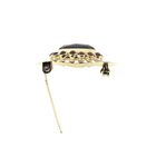 Image 5 of Vintage gold brooch with garnet