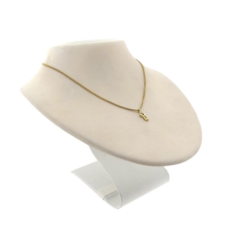 Image 5 of Gold pendant of the letter Y with zirconia