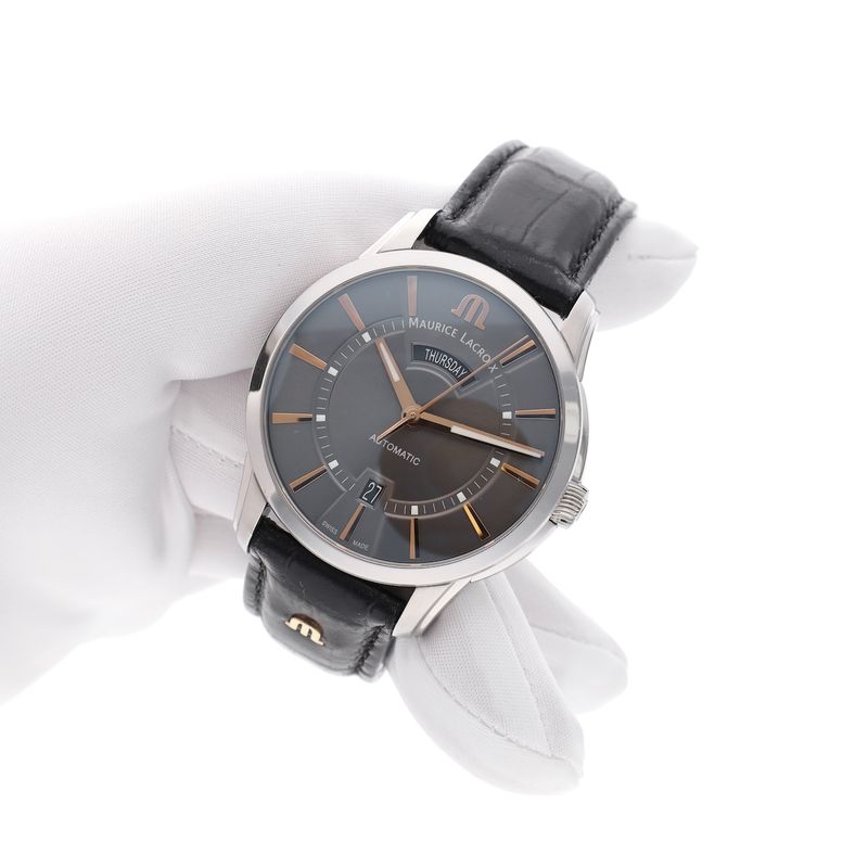 Image 7 of Maurice Lacroix Pontos Day-Date PT6358; Automatic men's watch