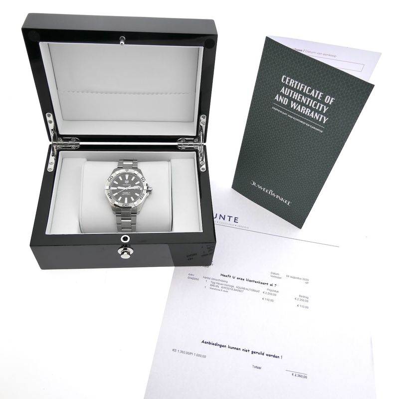 Image 4 of TAG Heuer Aquaracer Caliber 5 WAY2018; Automatic men's watch