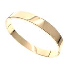 Image 5 of Solid gold wide slave bracelet | Ø 67 mm
