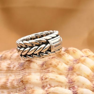Afbeelding 2 van Zilveren Buddha to Buddha Nurul Ring