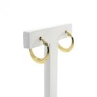 Image 4 of Gold subtle earrings | Ø 16.0 mm