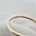 Image 5 of Gold subtle ring with knot