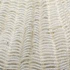 Image 12 of Antique clasp bag with silver handle and glass beads