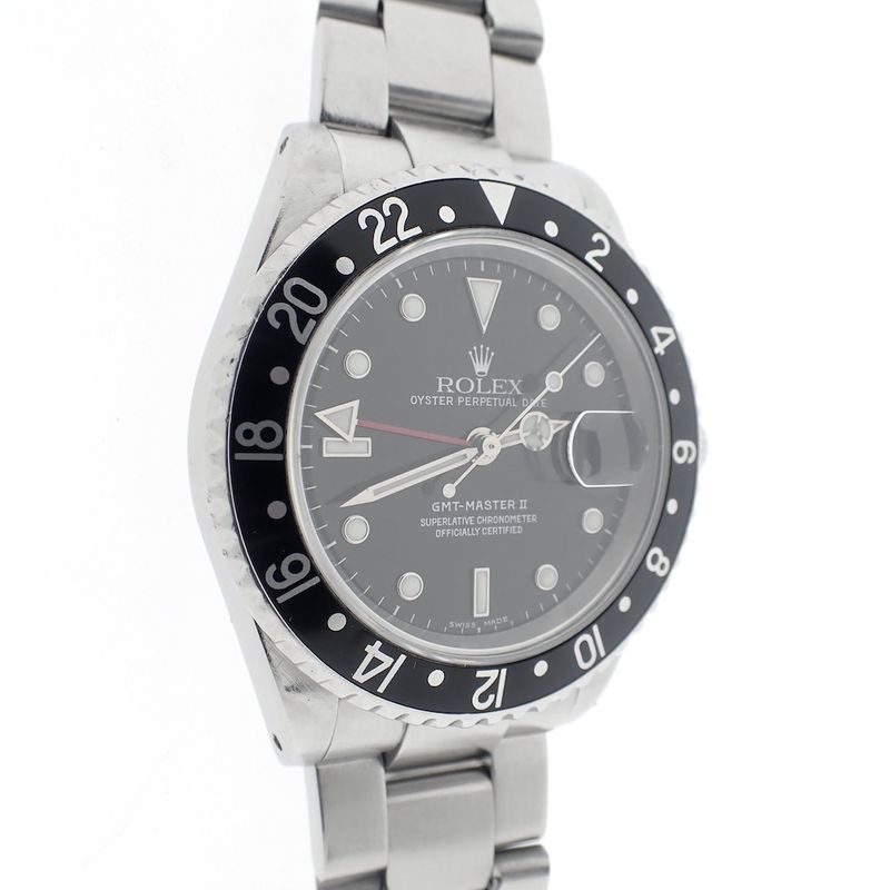 Image 3 of Rolex GMT-Master II 16710; GMT men's watch