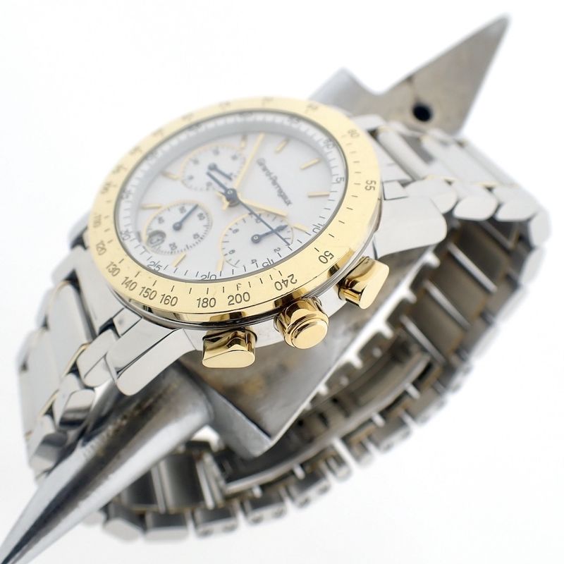 Image 10 of Girard Perregaux GP 7000; Gold/steel chronograph watch