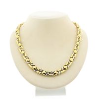 Chimento bicolor gold necklace
