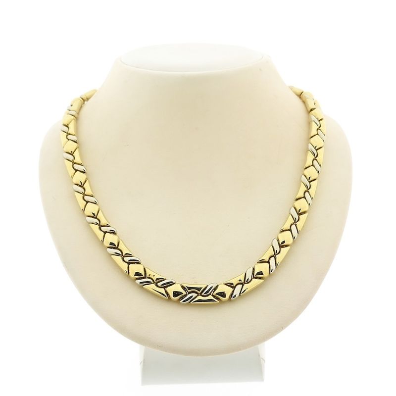 Image 1 of Chimento bicolor gold necklace