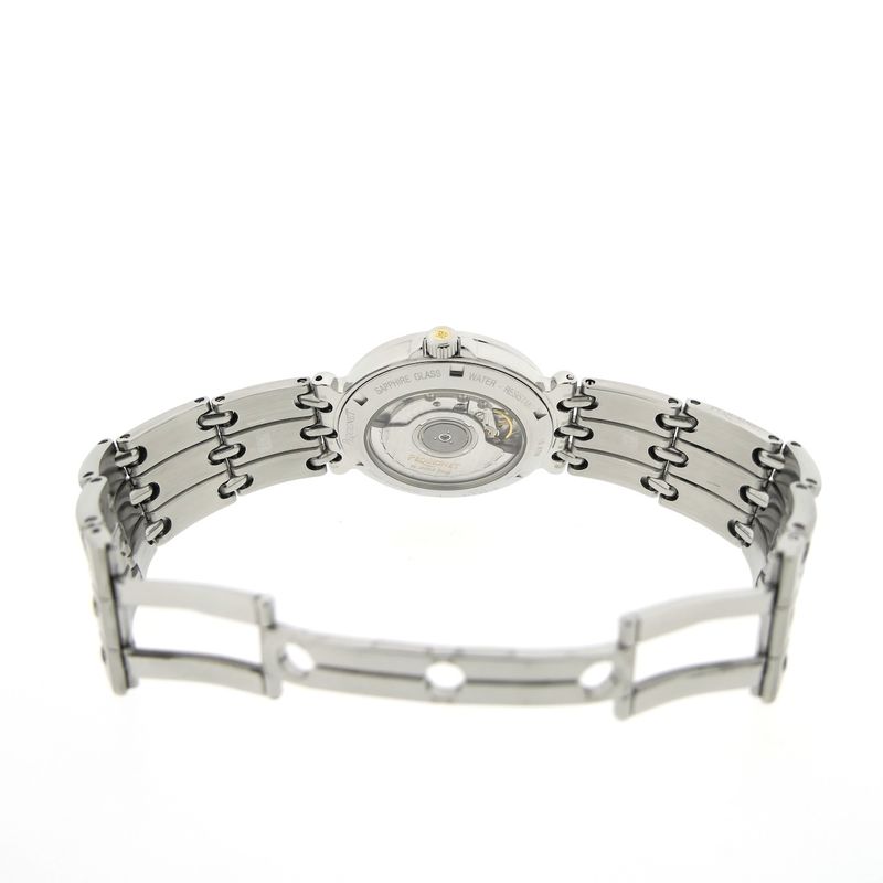 Image 13 of Pequignet Moorea 'Power Reserve'; Automatic gold/steel watch