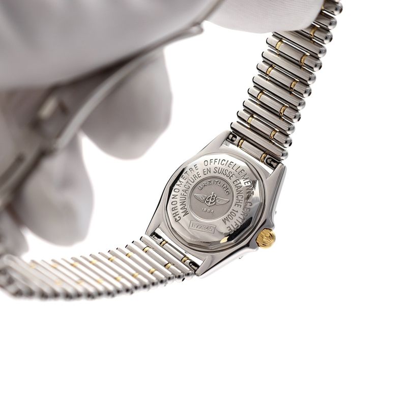 Image 16 of Breitling Callistino 'Mother of Pearl' Gold/Steel Women's Watch