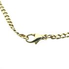 Image 4 of Gold gourmet link chain | 56.5 cm